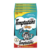 Whiskas Temptations treats for cats, tuna flavor, under 2 calories per treat Full-Size Picture